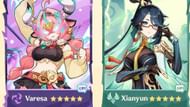 Varesa and Xianyun will be in the Phase I banners (Image via HoYoverse)